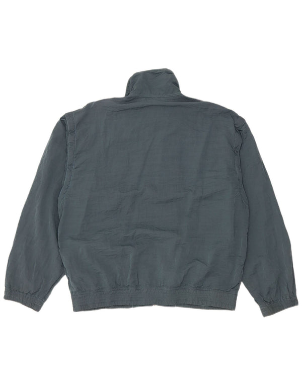 BELFE Mens Tracksuit Top Jacket UK 38 Medium Blue Colourblock Polyamide