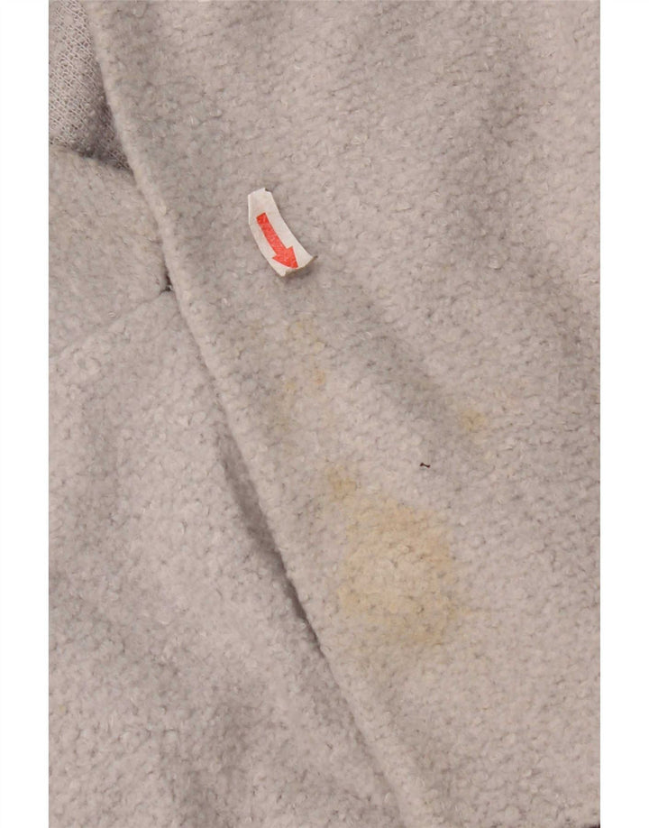 Marks & Spencer Womens Open Overcoat UK 20 2XL Grey Colourblock Polyester