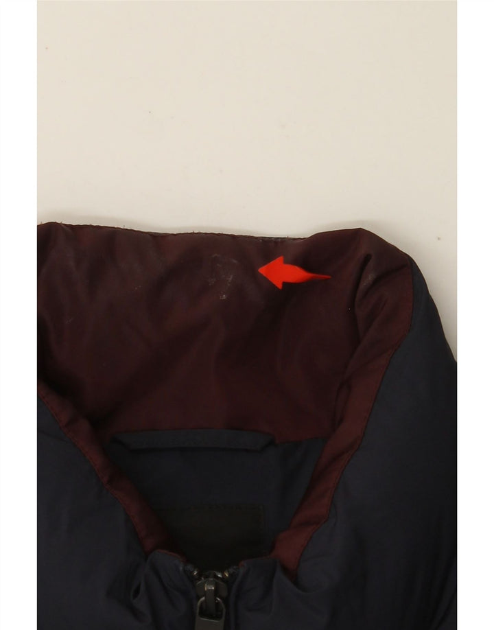 TED BAKER Mens Padded Jacket Size 3 Medium Navy Blue