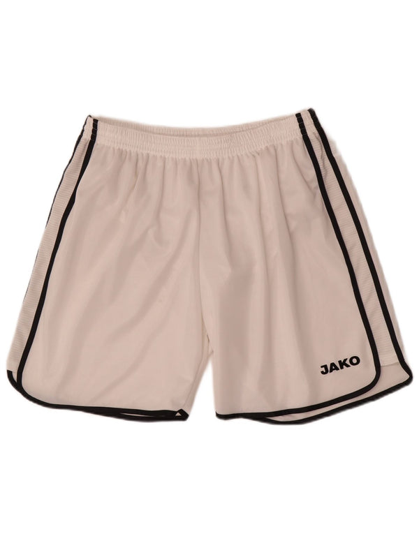 Jako Mens Sport Shorts Medium White Polyester