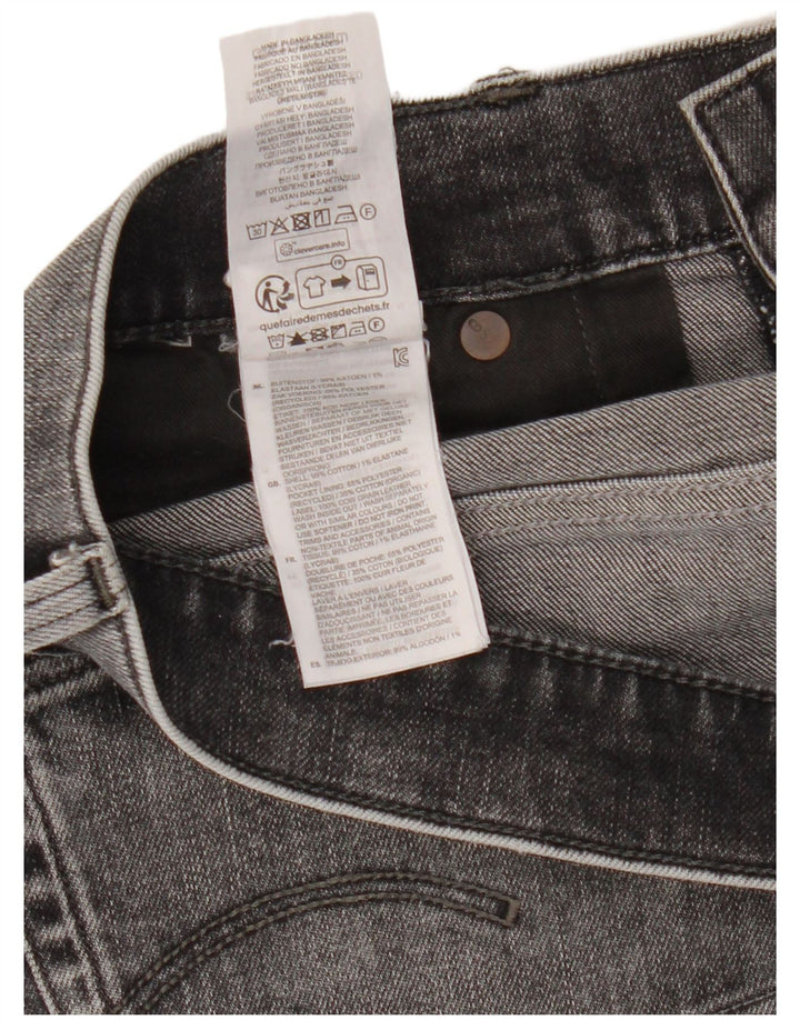 G-Star Mens Regular Tapered Jeans W34 L34 Grey Cotton