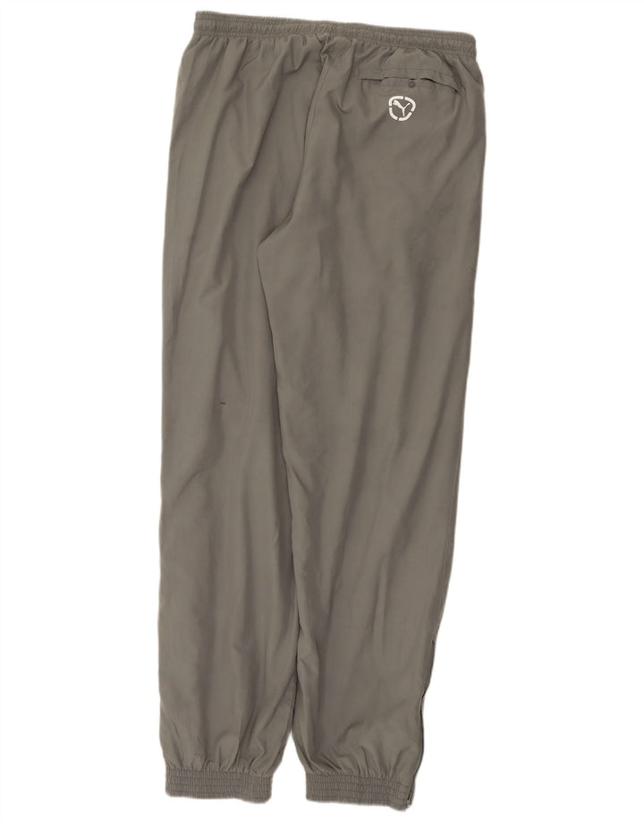 PUMA Mens Tracksuit Trousers Joggers Large  Grey Polyester