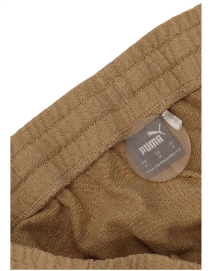Puma Womens Tracksuit Trousers Joggers UK 14 Medium  Beige