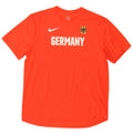 Nike Mens Germany Graphic T-Shirt Top Large Orange