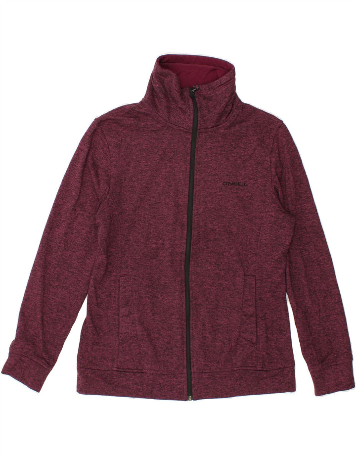 O'NEILL Womens Tracksuit Top Jacket UK 18 XL Burgundy Polyester Vintage O'Neill and Second-Hand O'Neill from Messina Hembry 