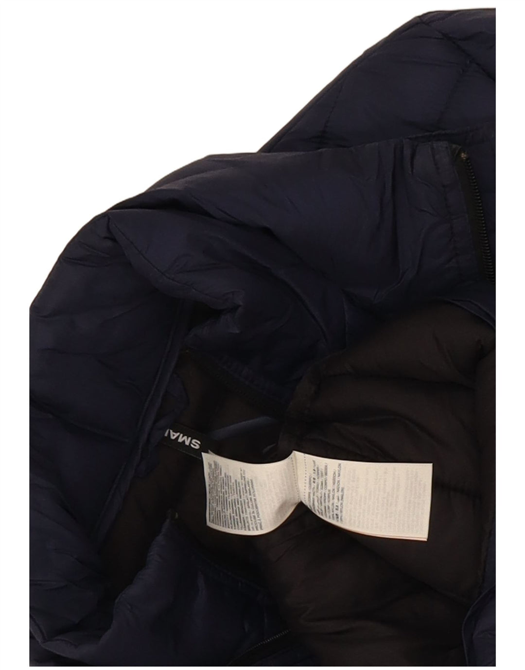 Superdry Mens Padded Jacket UK 36 Small Navy Blue Nylon