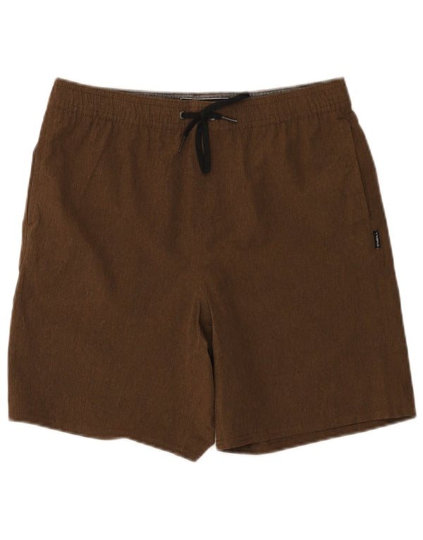 O'Neill Boys Sport Shorts 13-14 Years XL Brown Polyester