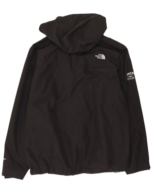 The North Face Mens Hyvent Graphic Hooded Rain Jacket UK 42 XL Black