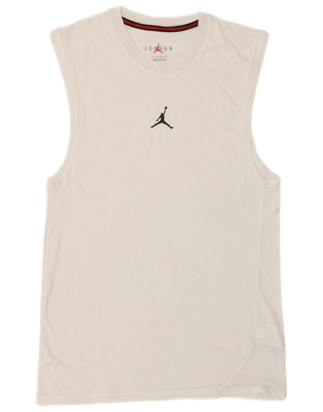 Jordan Mens Vest Top XS White Cotton