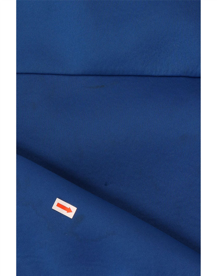 ADIDAS Mens Graphic Sweatshirt Jumper XL Blue Colourblock Polyester