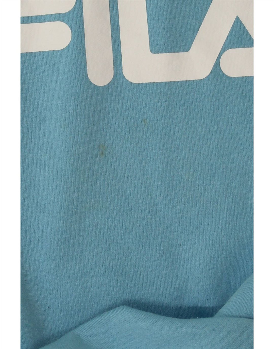 Fila Mens Graphic Sweatshirt Jumper XS Blue Polyester