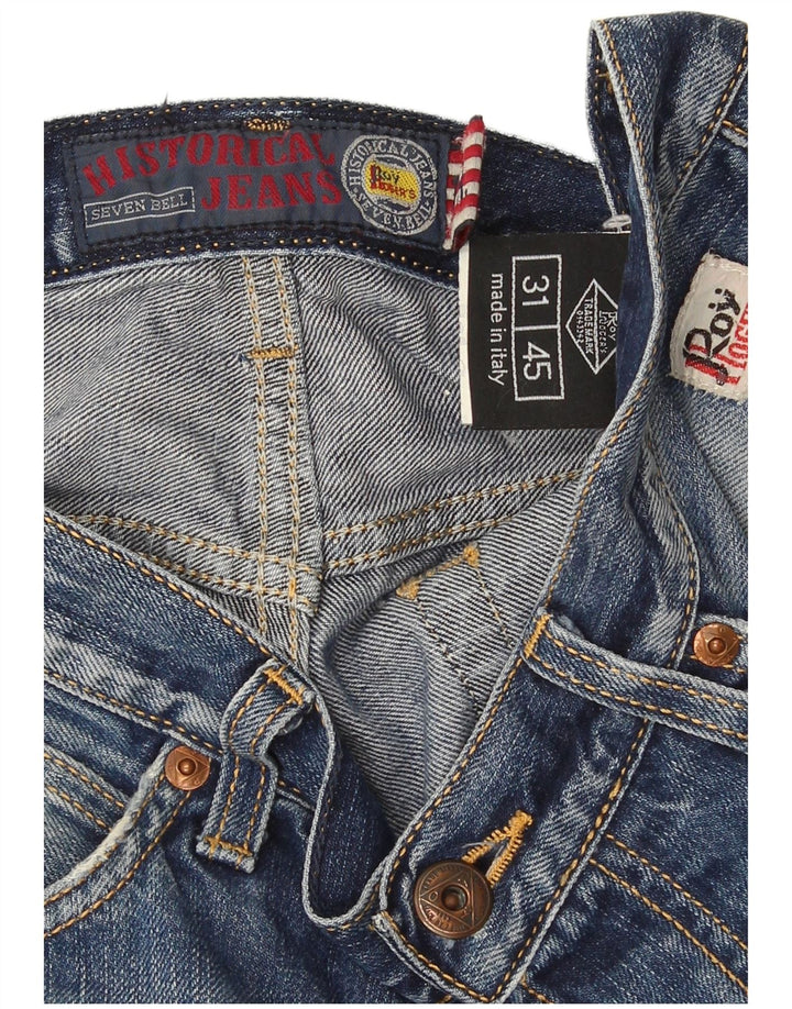 Roy Rogers Mens Straight Jeans IT 45 Small W31 L34 Blue