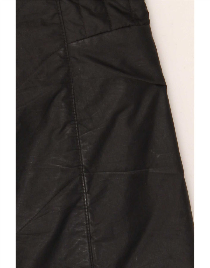 Jack Wolfskin Womens Hooded Padded Coat UK 10 Small Black Polyester