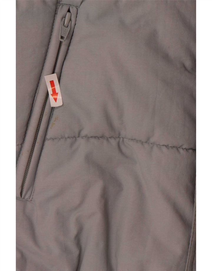 MCROSS Mens Padded Jacket IT 48 Medium Grey Polyamide
