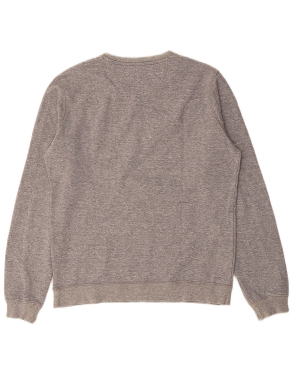 Champion Boys Graphic Sweatshirt Jumper 13-14 Years XL Grey Flecked Cotton