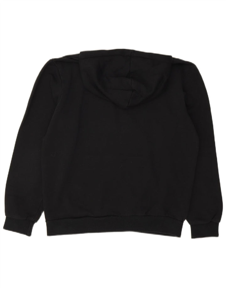 PUMA Mens Graphic Hoodie Jumper Medium Black Cotton