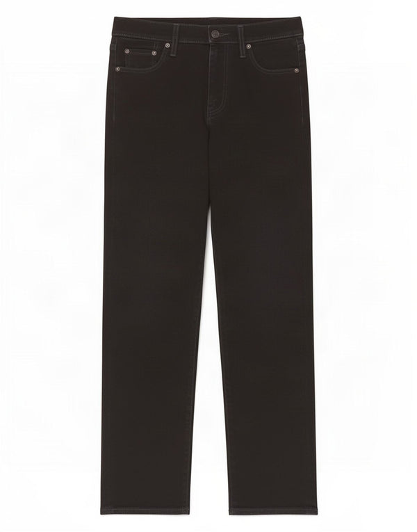Levi's Mens Straight Jeans W30 L30 Black Cotton