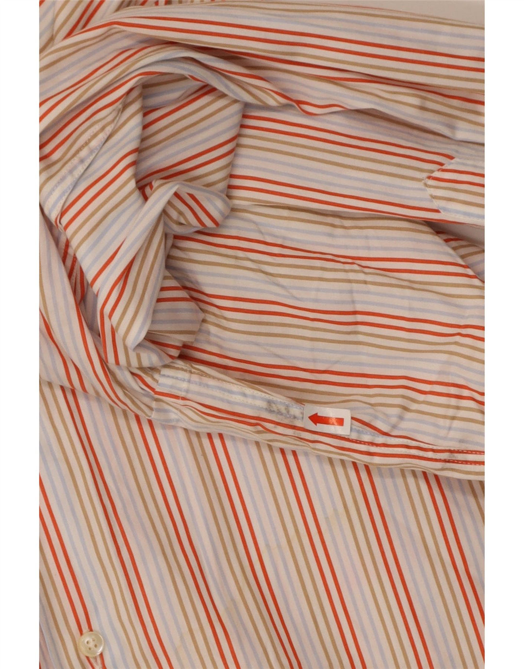 BALLANTYNE Mens Shirt XL Multicoloured Striped Cotton