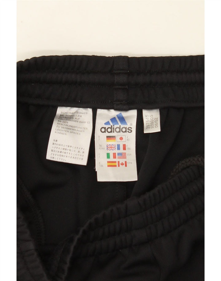 ADIDAS Mens Tracksuit Trousers UK 42/44 Large  Black Polyester