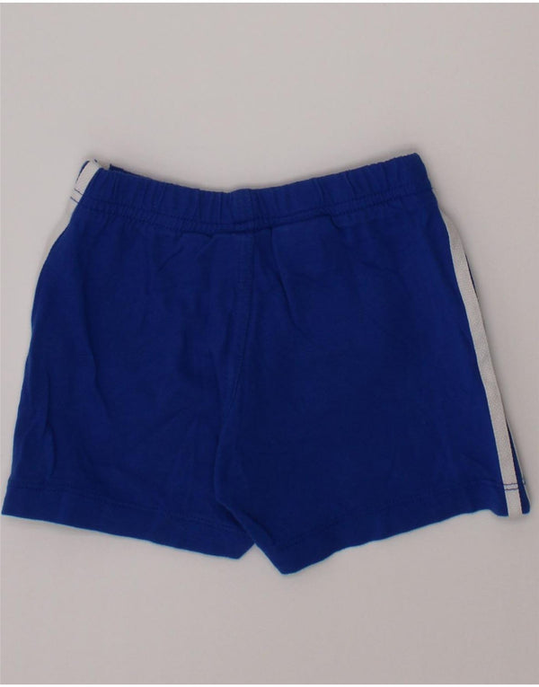 ADIDAS Baby Boys Sport Shorts 6-9 Months Blue Cotton