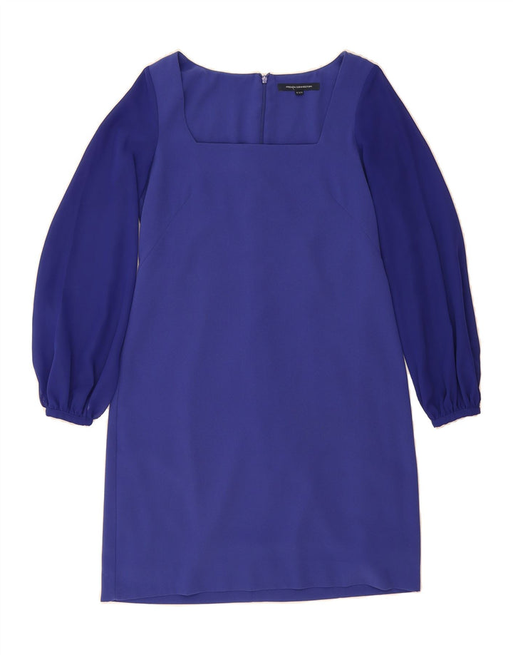 FRENCH CONNECTION Womens Maxi Dress UK 8 Small  Blue Colourblock Vintage French Connection and Second-Hand French Connection from Messina Hembry 