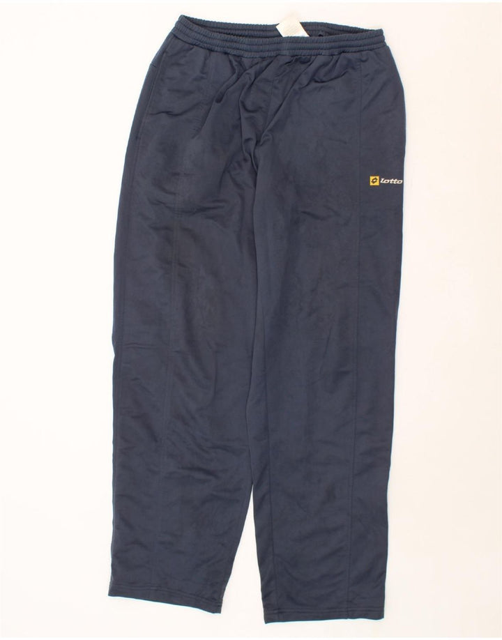 LOTTO Mens Tracksuit Trousers XL  Navy Blue Polyester Vintage Lotto and Second-Hand Lotto from Messina Hembry 