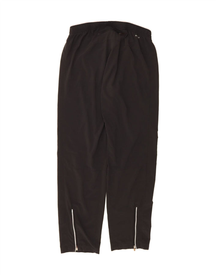 NIKE Womens Dri Fit Tracksuit Trousers UK 14 Medium Black Polyester Vintage Nike and Second-Hand Nike from Messina Hembry 
