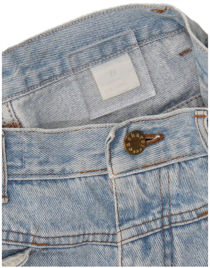 Cacharel Womens High Rise Loose Jeans W28 L29 Blue Cotton