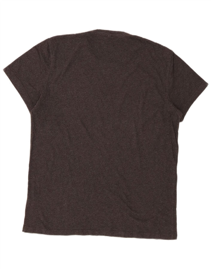 Jack Wills Mens T-Shirt Top Medium Grey Cotton