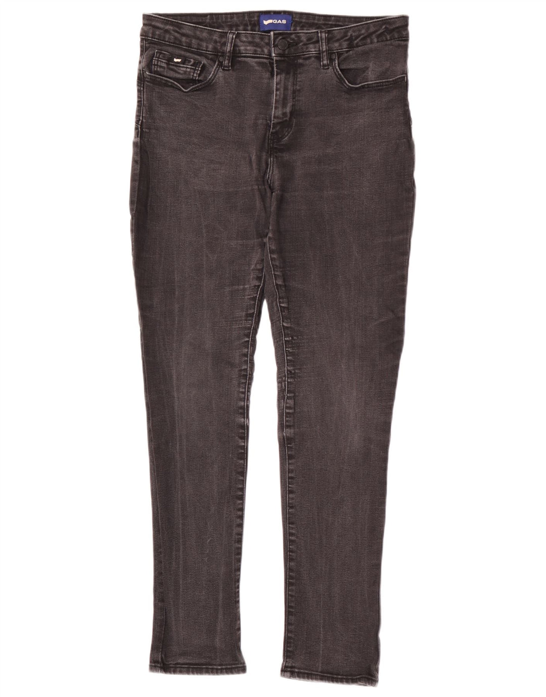 Gas Mens Britty Slim Jeans W29 L30 Grey Cotton