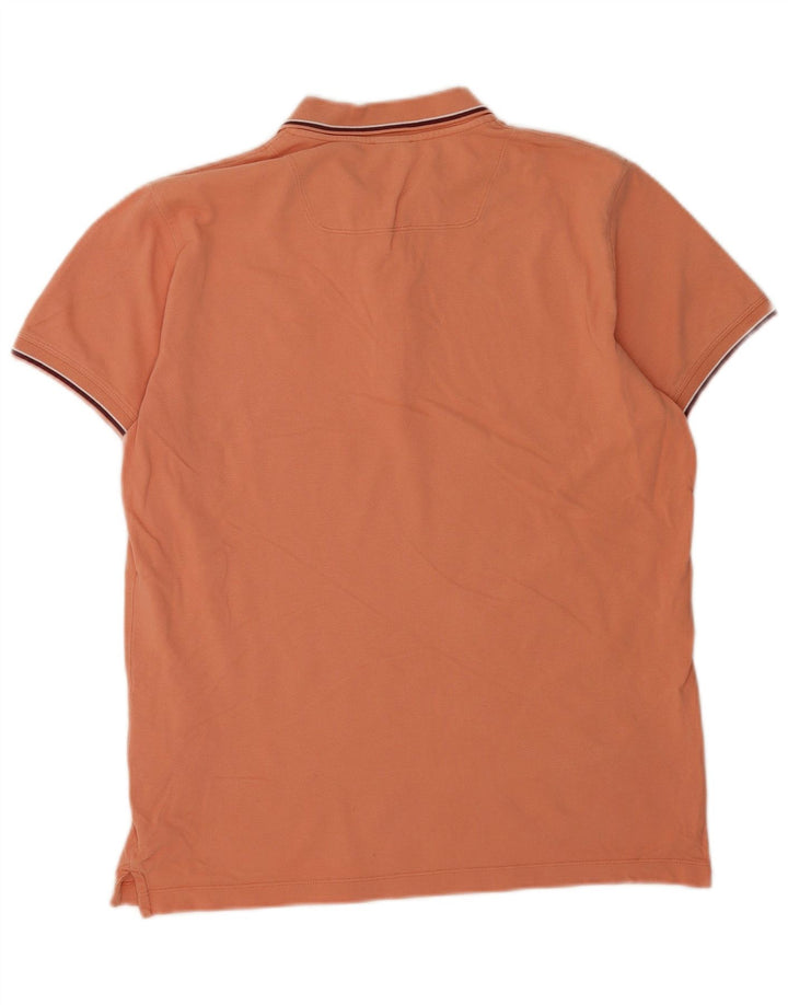 Diesel Mens Polo Shirt Large Orange