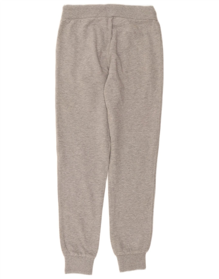 SUPERDRY Womens Tracksuit Trousers Joggers UK 10 Small Grey Cotton