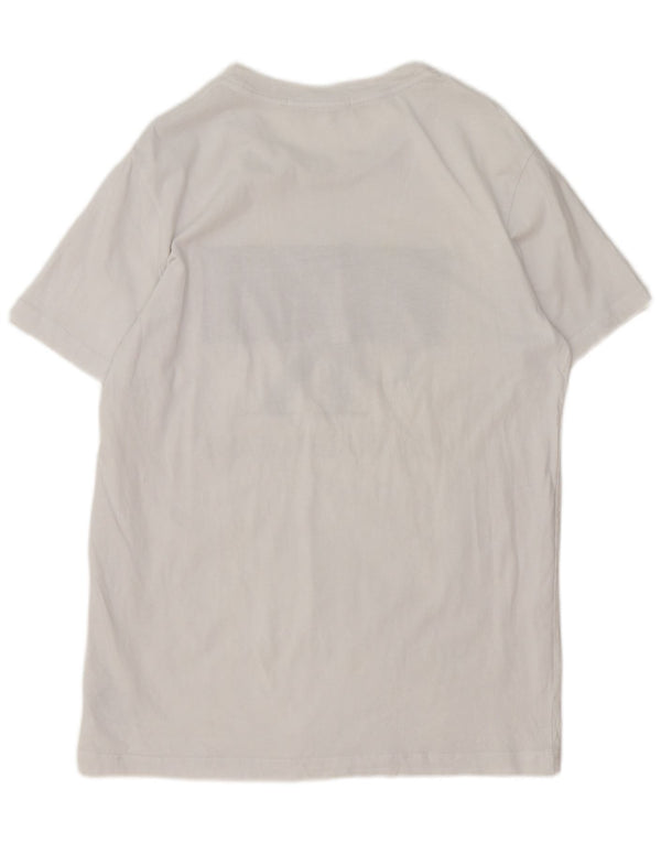 Calvin Klein Jeans Mens Graphic T-Shirt Top Large White Cotton