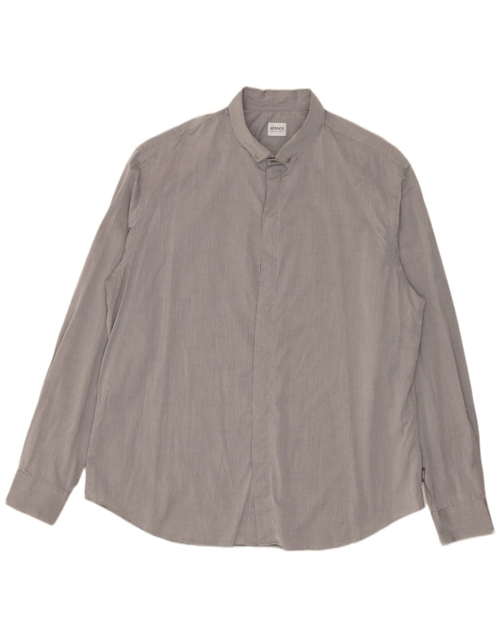 Armani Collezioni Mens Shirt 2XL Grey
