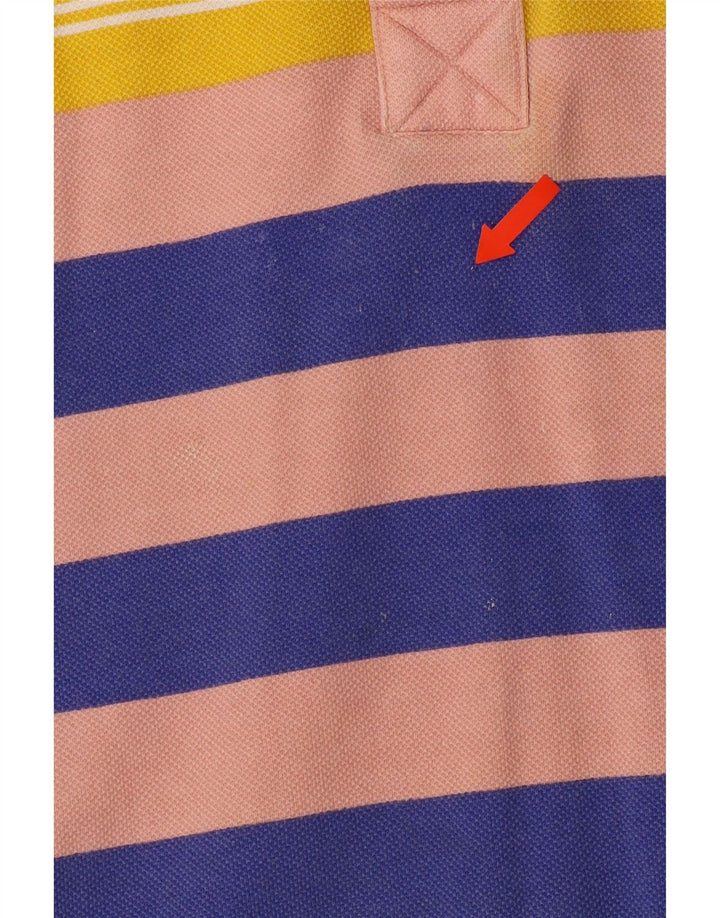 CREW CLOTHING Womens Sweatshirt Jumper UK 16 Large Multicoloured Striped