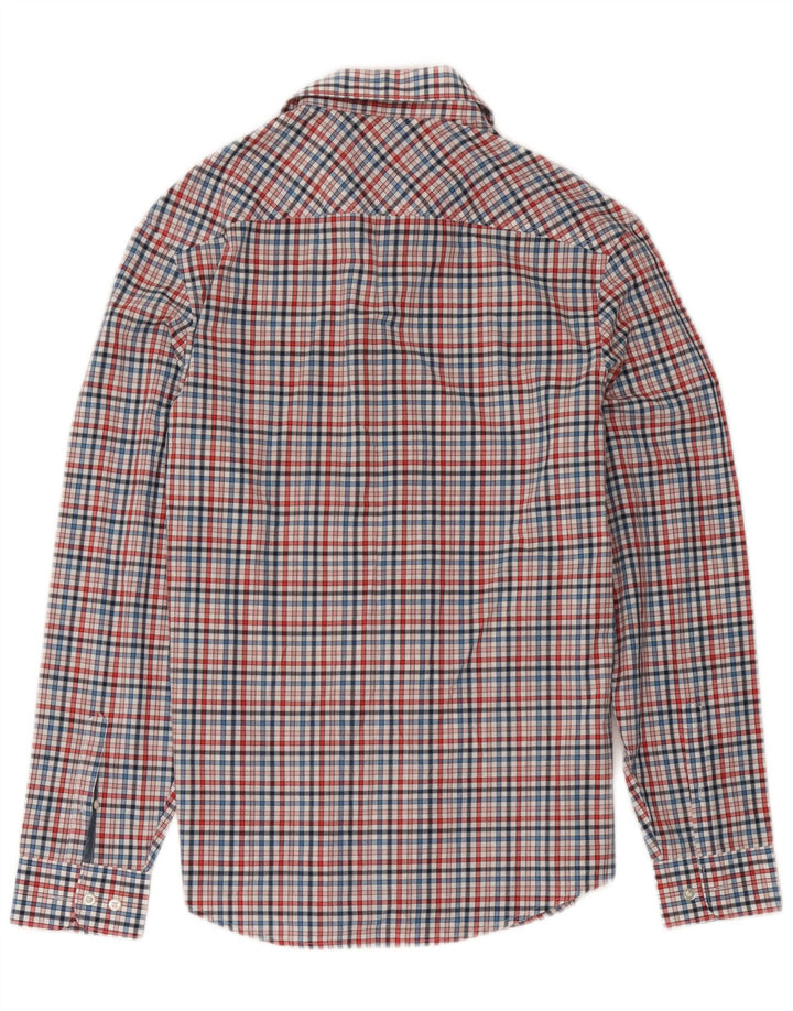 Penguin Mens Heritage Slim Fit Shirt Medium Multicoloured Check Cotton