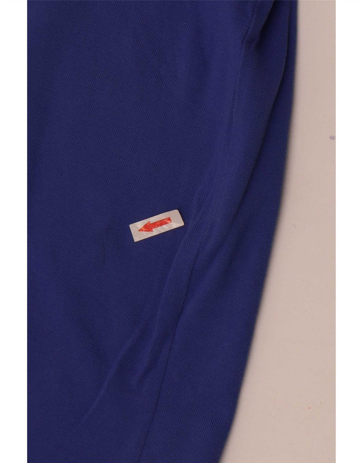 Harmont & Blaine Mens Polo Shirt 4XL Blue Classic