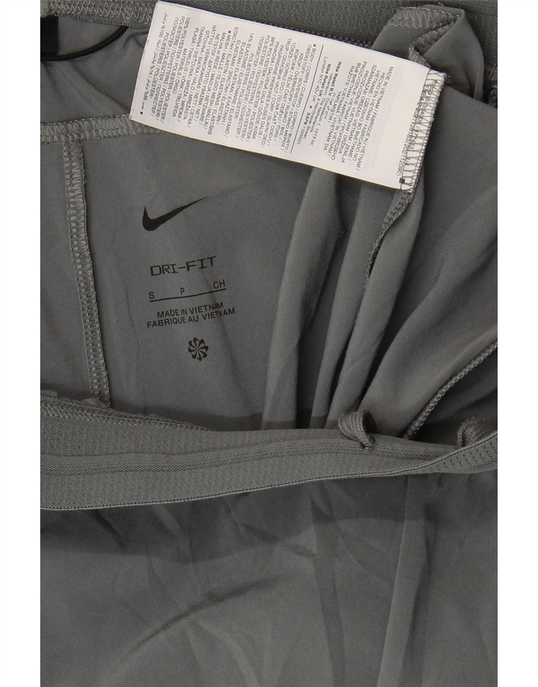 Nike Mens Dri Fit Sport Shorts Small  Grey Polyester