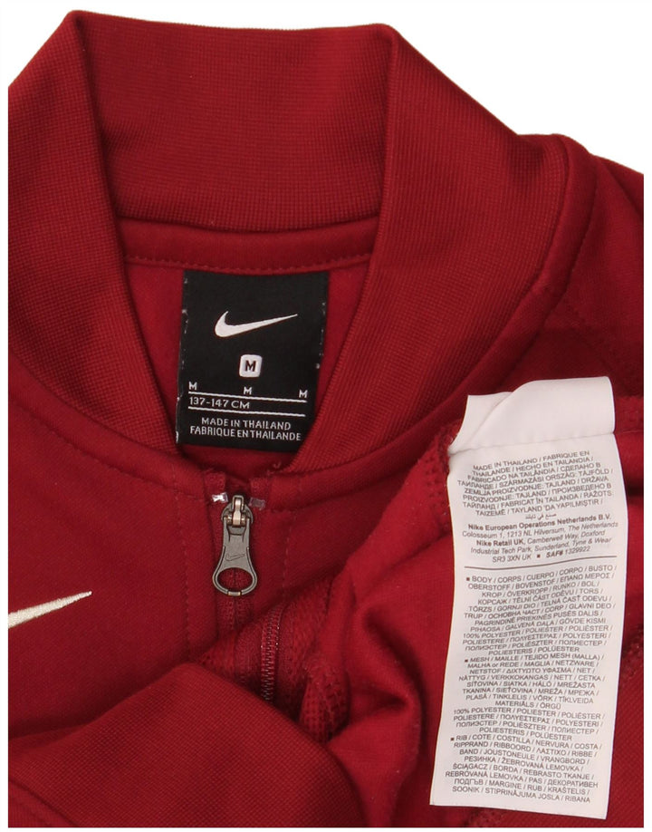 Nike Boys Liverpool Tracksuit Top Jacket 10-11 Years Medium Maroon