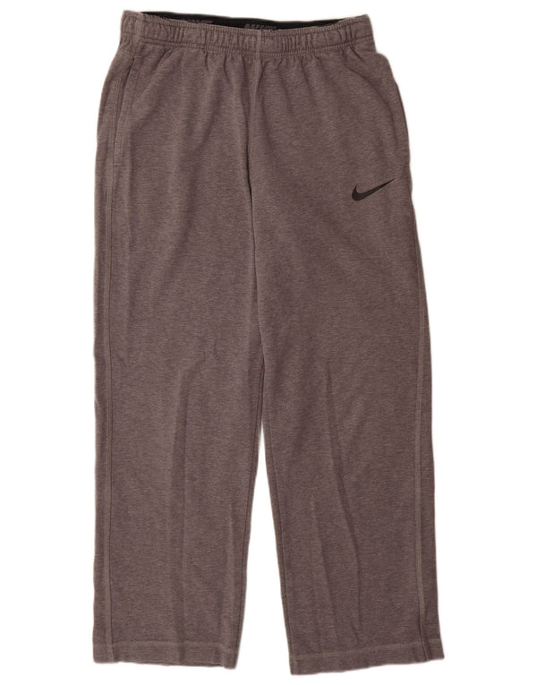 Nike Mens Dri Fit Tracksuit Trousers Large  Grey Flecked