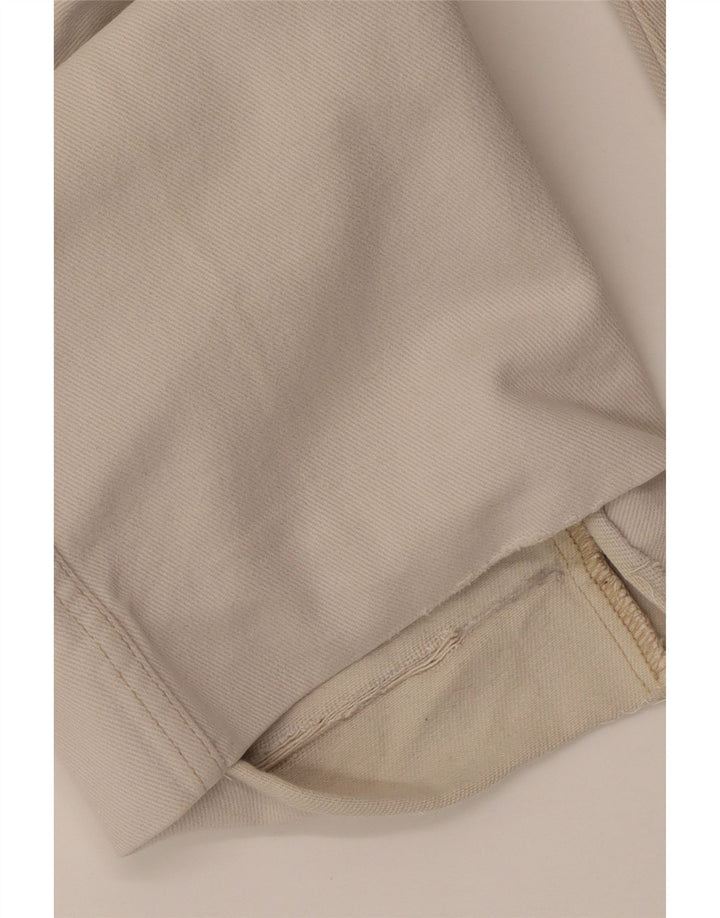 LEE Mens Straight Jeans W36 L29  Beige Cotton