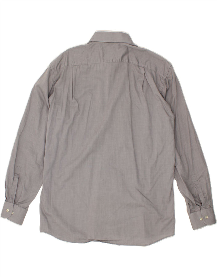 ROCCOBAROCCO Mens Shirt Size 17 43 XL Grey Vintage Roccobarocco and Second-Hand Roccobarocco from Messina Hembry 