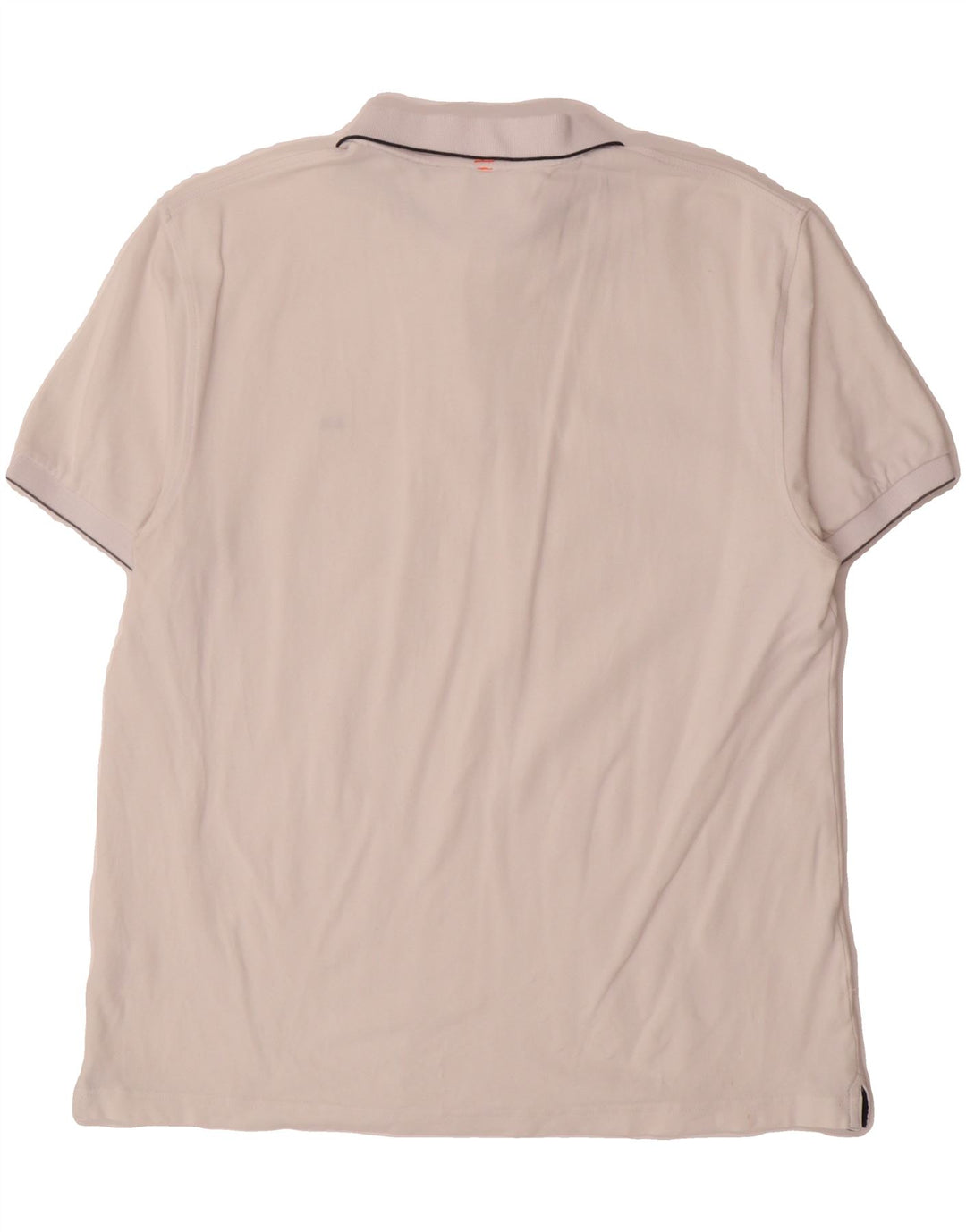 SUN68 Mens Polo Shirt 2XL White Cotton Vintage Sun68 and Second-Hand Sun68 from Messina Hembry 