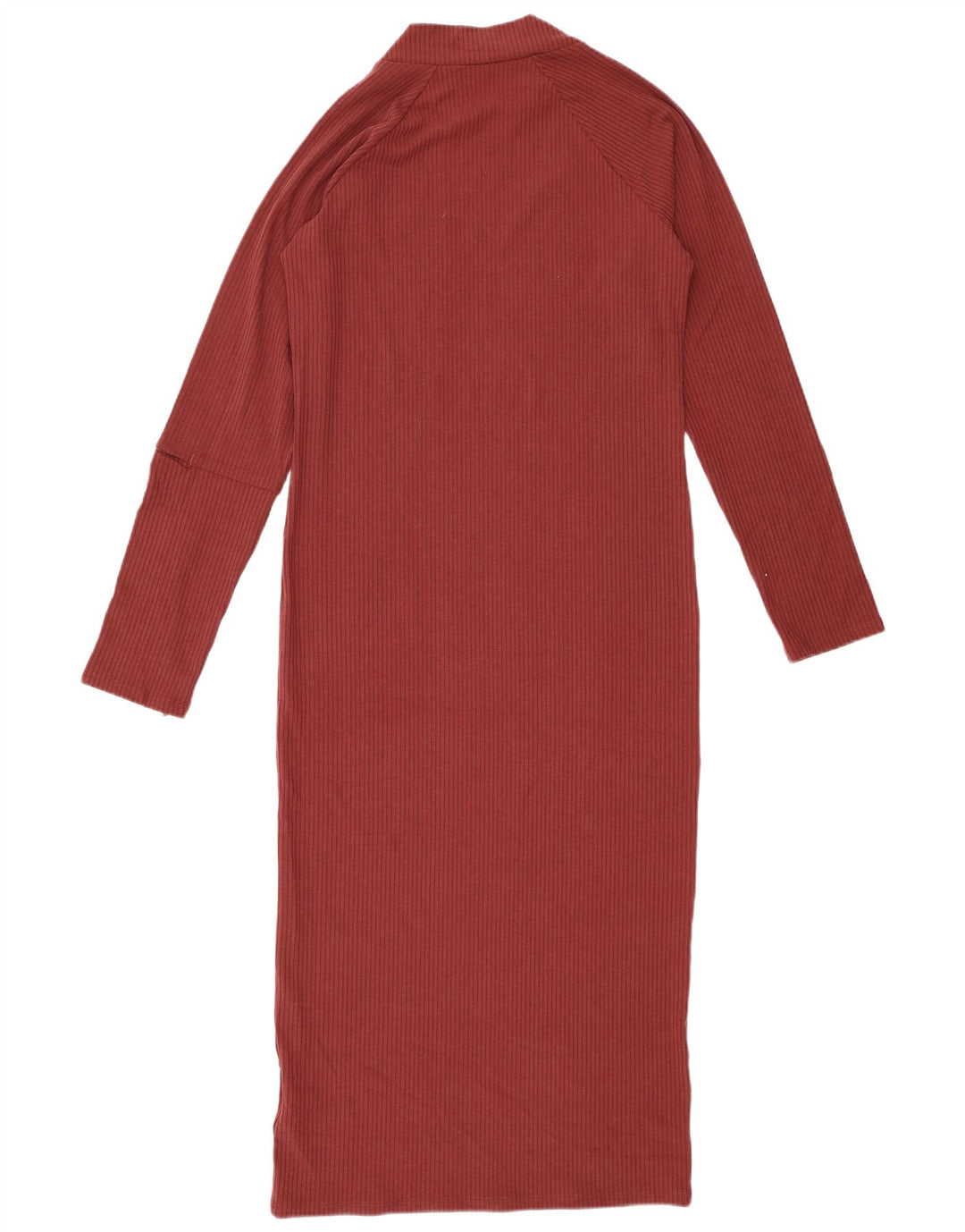 G-Star Womens Maxi Long Sleeve Jumper Dress UK 18 XL Burgundy Polyester