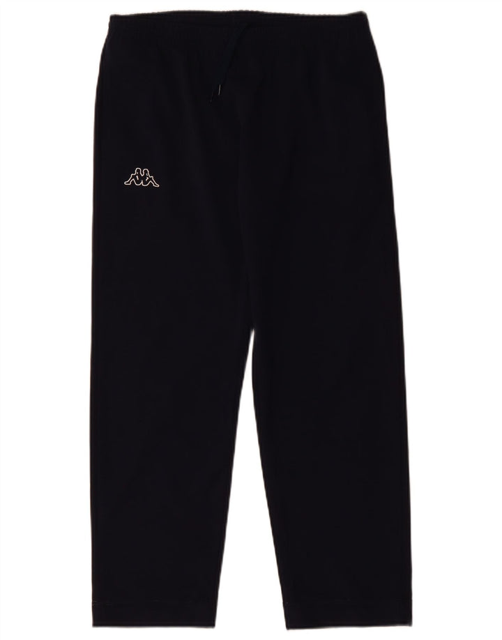 KAPPA Womens Tracksuit Trousers UK 14 Medium  Navy Blue Polyester