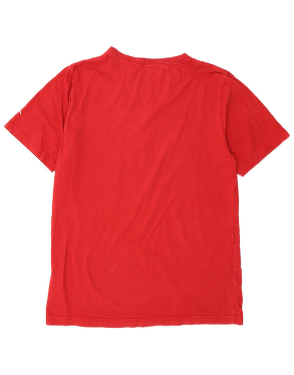Jordan Boys Graphic T-Shirt Top 13-14 Years XL Red Cotton