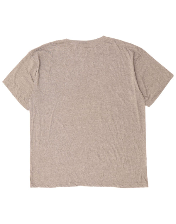 RUSSELL ATHLETIC Mens Oklahoma Sooners Graphic T-Shirt Top XL Grey