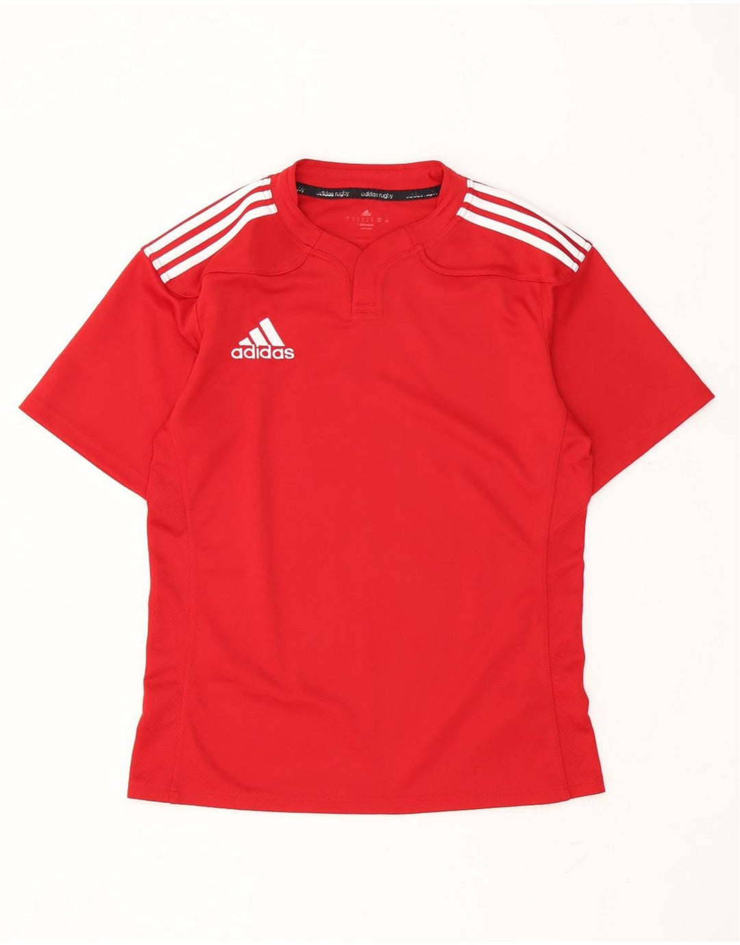 Adidas Mens Climacool T-Shirt Top Large Red Polyester