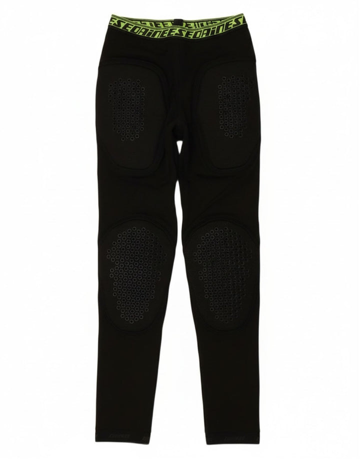 Dainese Womens Motorcycle Graphic Leggings UK 8 Small  Black Polyester