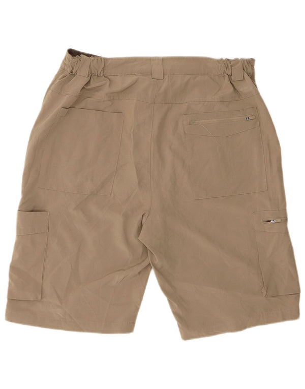 Mountain Warehouse Mens Cargo Shorts W34 Large Khaki